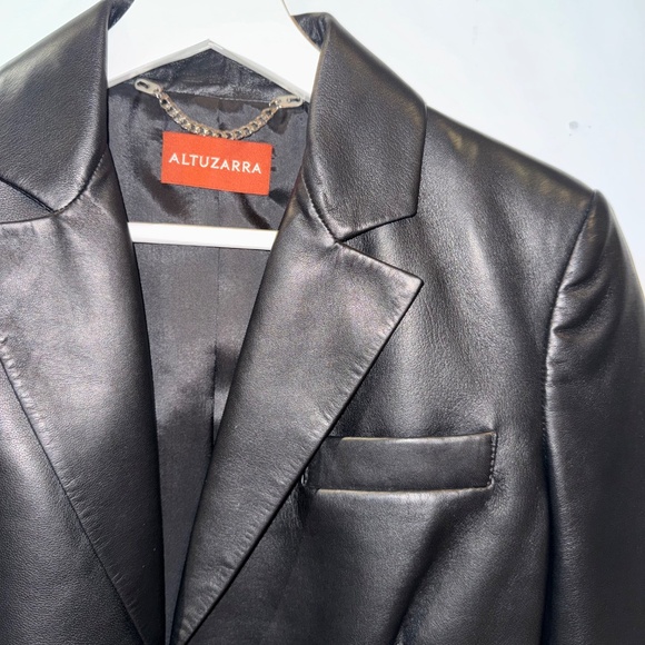 ALTUZARRA leather blazer - Picture 1 of 5